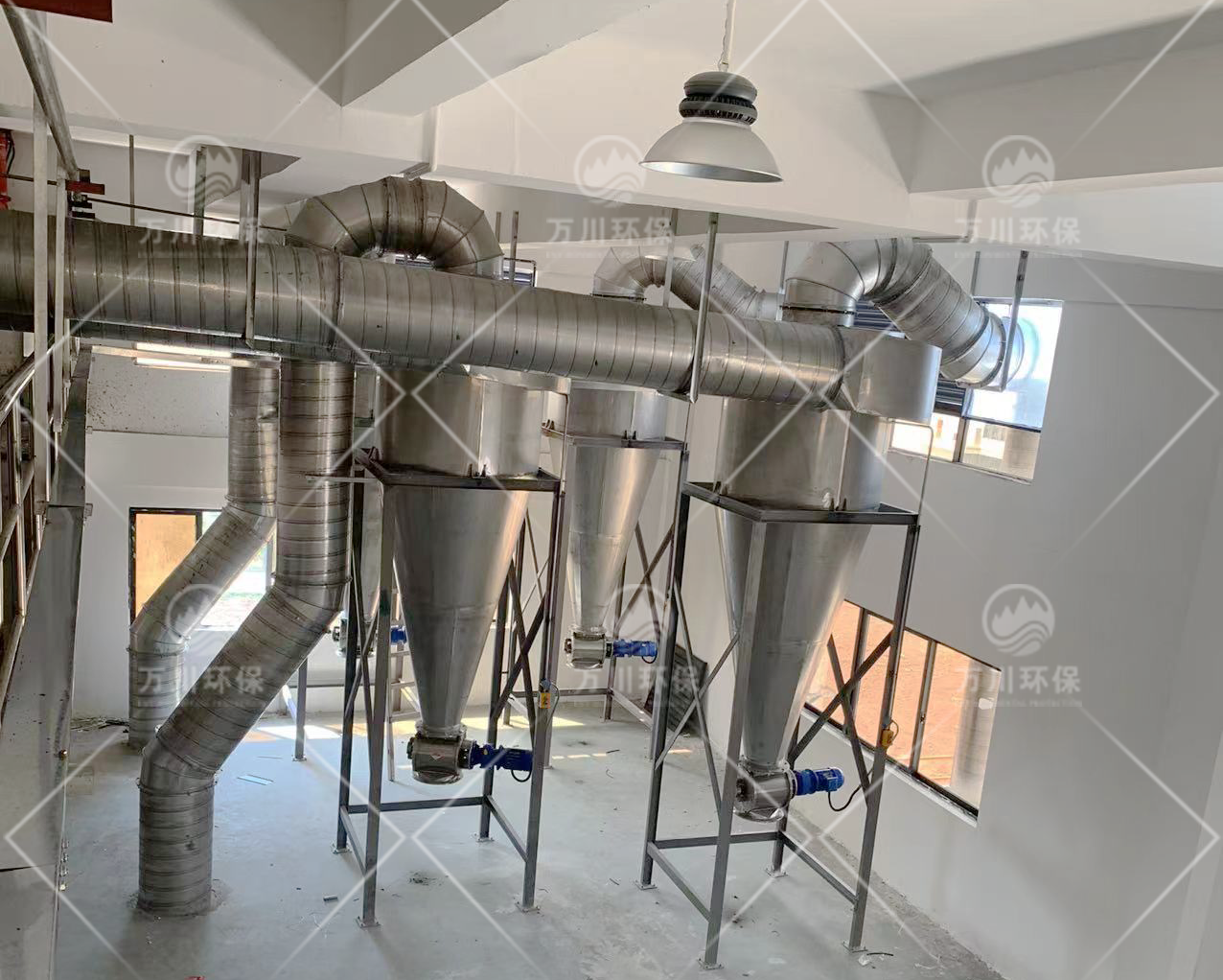 旋風(fēng)除塵器適合哪些工況進(jìn)行除塵？